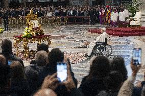 Pope Francis presides over Holy Mass for the Sunday of the Word of God and the Jubilee of the World of Communications - Vatican