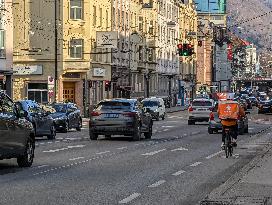 Lieferando Bike Food Courier