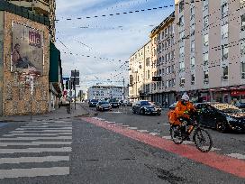 Lieferando Bike Food Courier