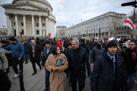 Belarus Opposition Leader Calls For Election Boycott