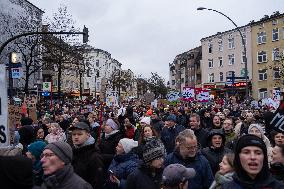 Anti-AfD (Far-right Alternative Für Deutschland Party) Demonstration