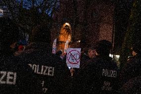 Anti-AfD (Far-right Alternative Für Deutschland Party) Demonstration