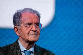 Romano Prodi Host Of The Program In Other Words On La7