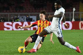 CALCIO - Serie A - US Lecce vs Inter - FC Internazionale