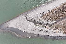 Yangtze River Water Level Drop
