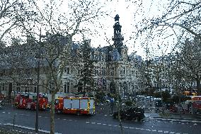 Fire at Paris 12th Arrondissement Town Hall