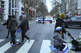 Fire at Paris 12th Arrondissement Town Hall