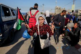 The Release of The Hostages and The Return to Gaza