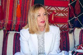 Italian PM Georgia Meloni Visits Saudi Arabia