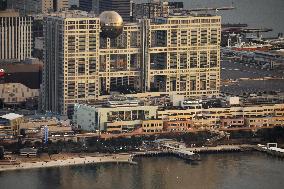 Fuji TV headquarters in Tokyo