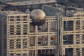 Fuji TV headquarters in Tokyo