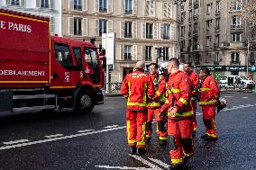 City Town Hall of the 12th arrondissement caught fire - Paris AJ