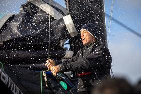 Vendee Globe - The arrival of Justine Mettraux - Les Sables d'Olonnes