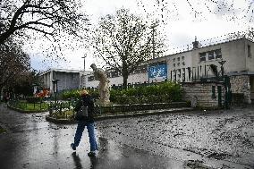 Crime scene of Elias murder in Paris FA