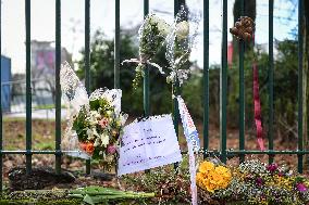 Crime scene of Elias murder in Paris FA