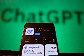 Illustration DeepSeek ChatGPT