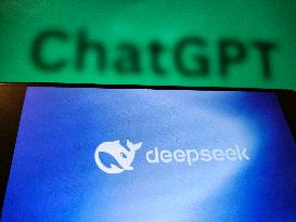 Illustration DeepSeek ChatGPT