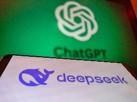 Illustration DeepSeek ChatGPT