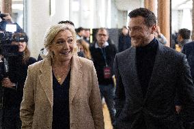 Rassemblement National New Year Greetings - Paris