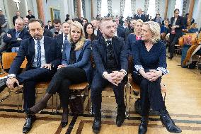Rassemblement National New Year Greetings - Paris