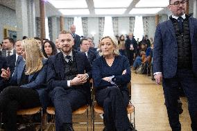 Rassemblement National New Year Greetings - Paris