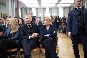 Rassemblement National New Year Greetings - Paris