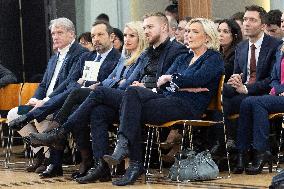 Rassemblement National New Year Greetings - Paris