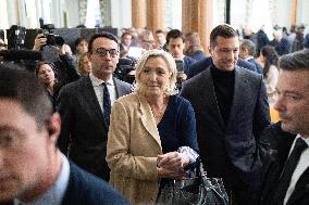 Rassemblement National New Year Greetings - Paris