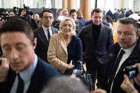 Rassemblement National New Year Greetings - Paris