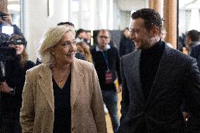 Rassemblement National New Year Greetings - Paris