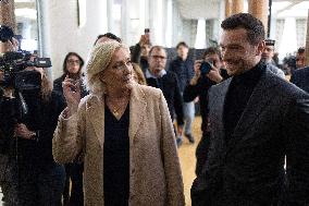 Rassemblement National New Year Greetings - Paris