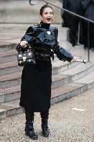 PFW Schiaparelli Arrivals