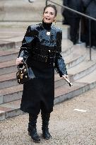 PFW Schiaparelli Arrivals