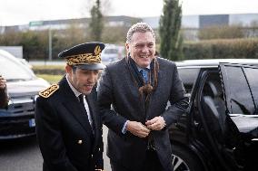 Philippe Tabarot visits the company Transport Prevost - Mitry Mory AJ