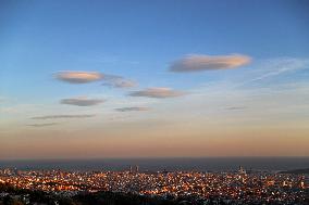 Wind Clouds Over Barcelona