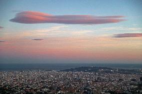 Wind Clouds Over Barcelona