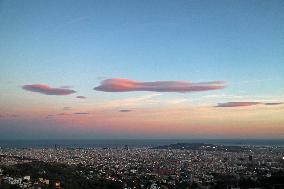 Wind Clouds Over Barcelona