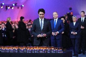 Royals And Politics At 80th Anniversary Of Auschwitz Liberation - Poland