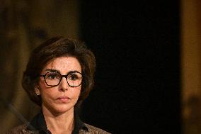 Rachida Dati New Year greetings speech in Paris FA