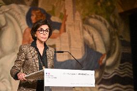 Rachida Dati New Year greetings speech in Paris FA