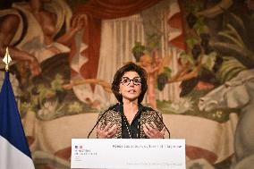 Rachida Dati New Year greetings speech in Paris FA