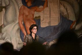 Rachida Dati New Year greetings speech in Paris FA