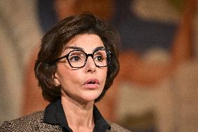 Rachida Dati New Year greetings speech in Paris FA