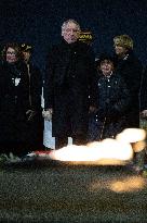 Ceremony for the 80th anniversary of the liberation of the Auschwitz extermination camp - Paris