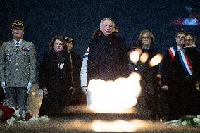 Ceremony for the 80th anniversary of the liberation of the Auschwitz extermination camp - Paris