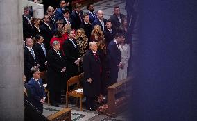 Trump and Vance Swearing-In at the US Capitol