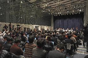 Fuji TV press conference