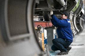 Train Maintenance in Nanjing