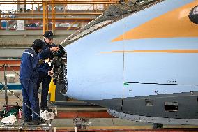 Train Maintenance in Nanjing