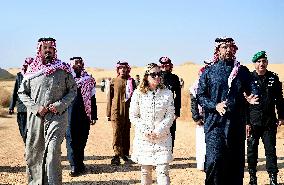 Georgia Meloni Visits Saudi Arabia - Al Ula